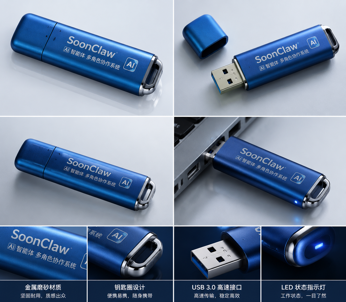 SoonClaw 硬件USB密钥使用场景