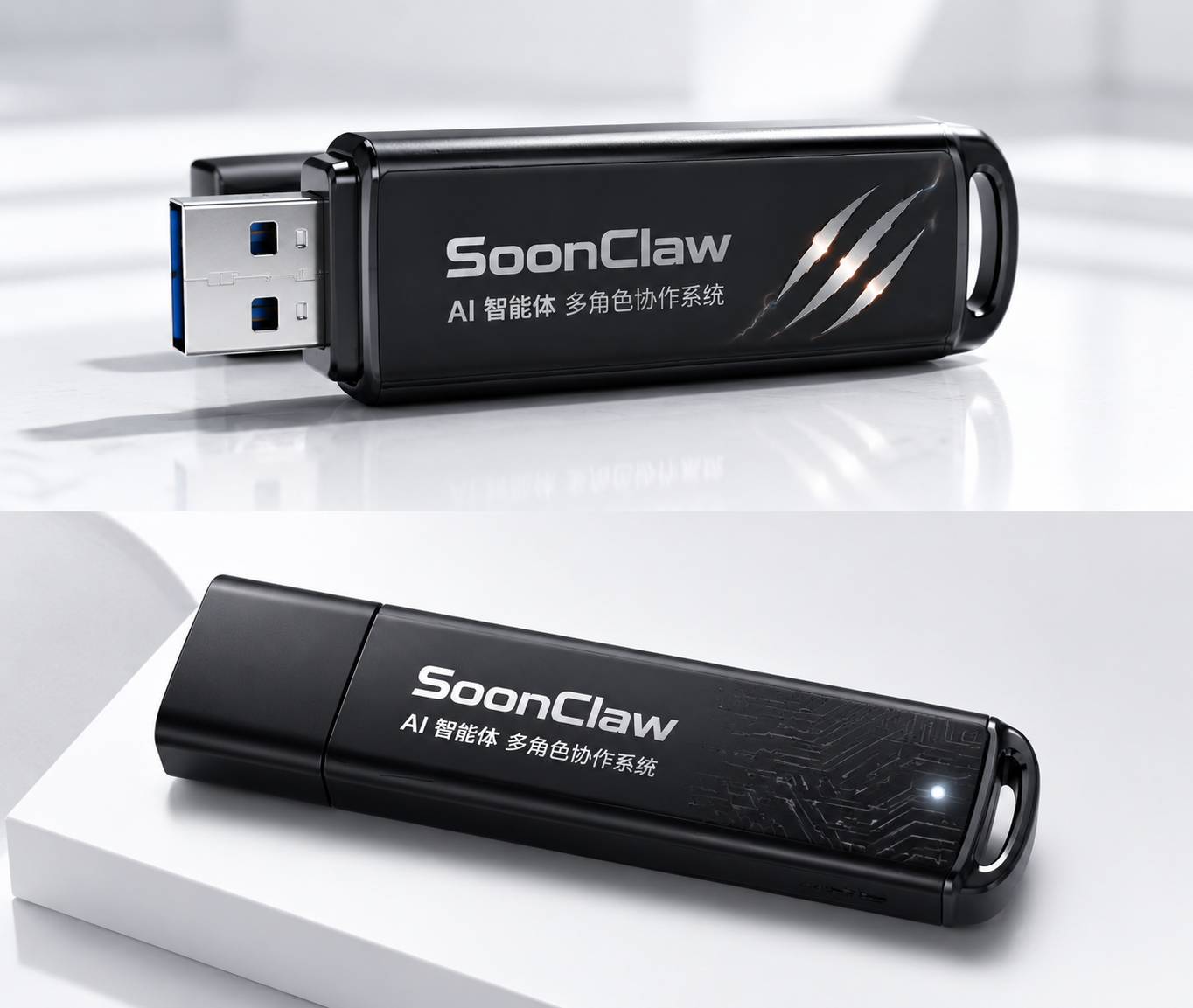 SoonClaw 硬件USB密钥正面