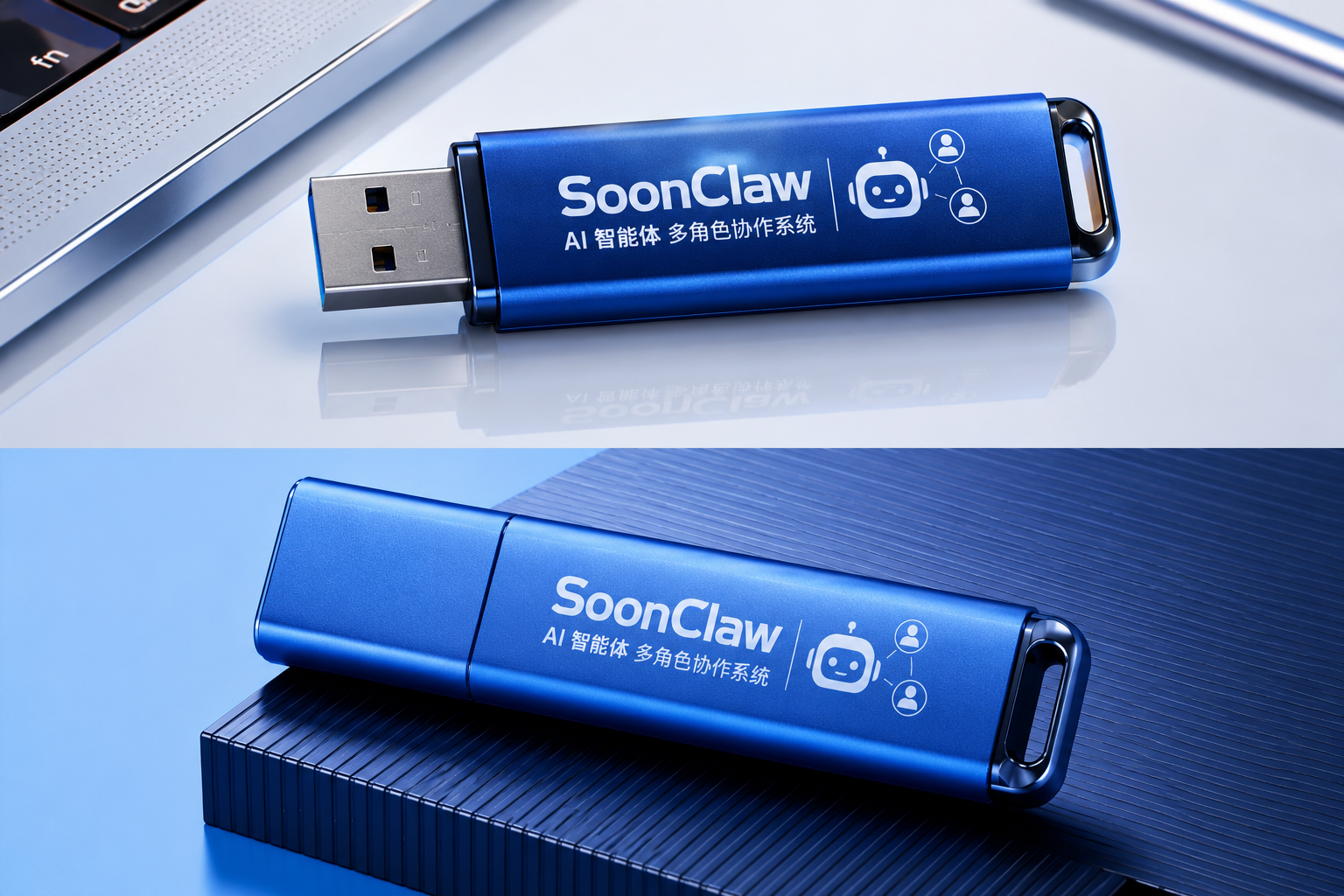 SoonClaw 硬件USB密钥侧面